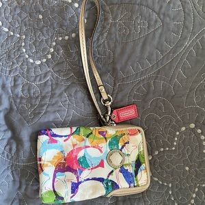 Coach wristlet